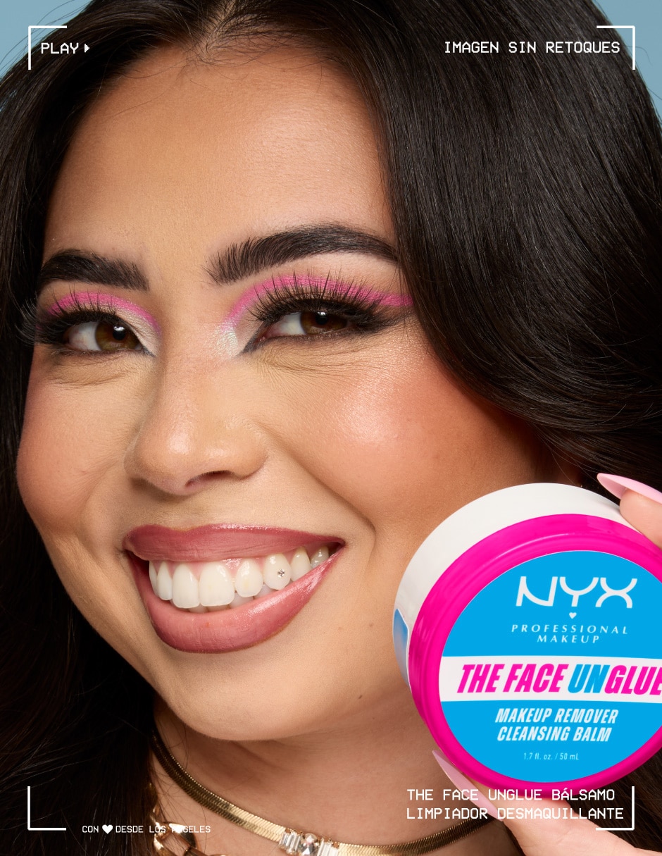 Desmaquillante professional makeup bálsamo limpiador Face Unglue remover Nyx
