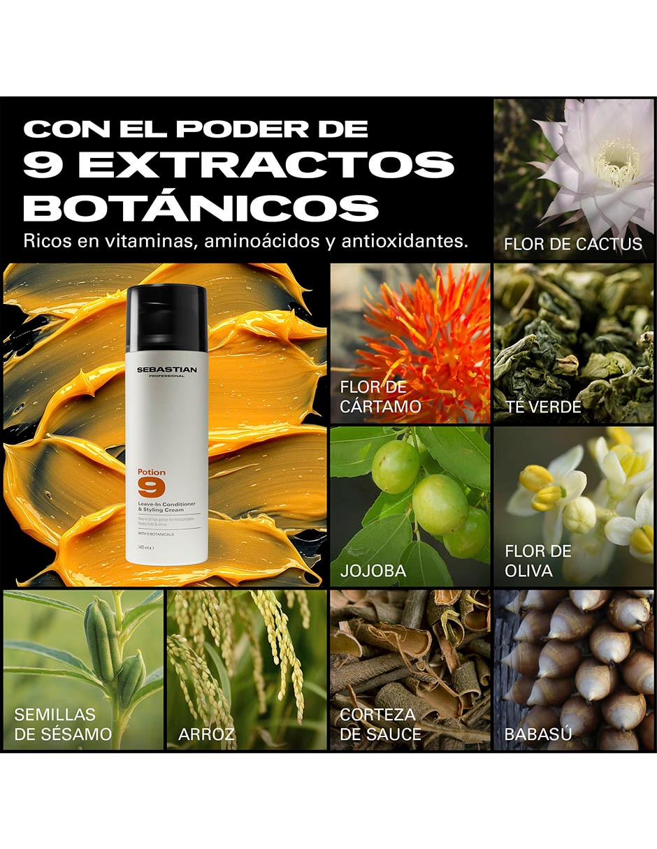 Tratamiento para capilar potion 9 tratamiento en crema 145ml reparador potion 9 3