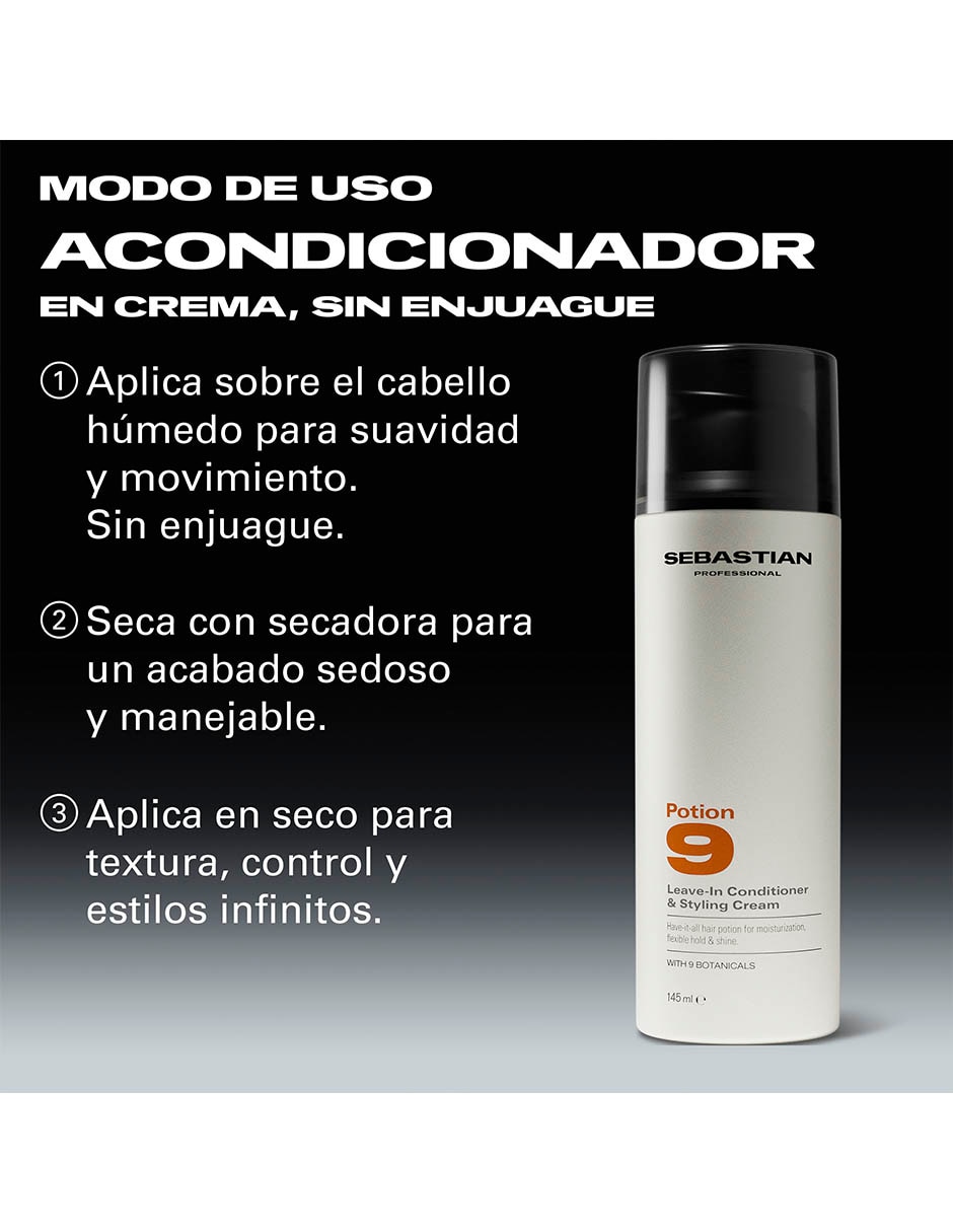 Tratamiento para capilar potion 9 tratamiento en crema 145ml reparador potion 9 6