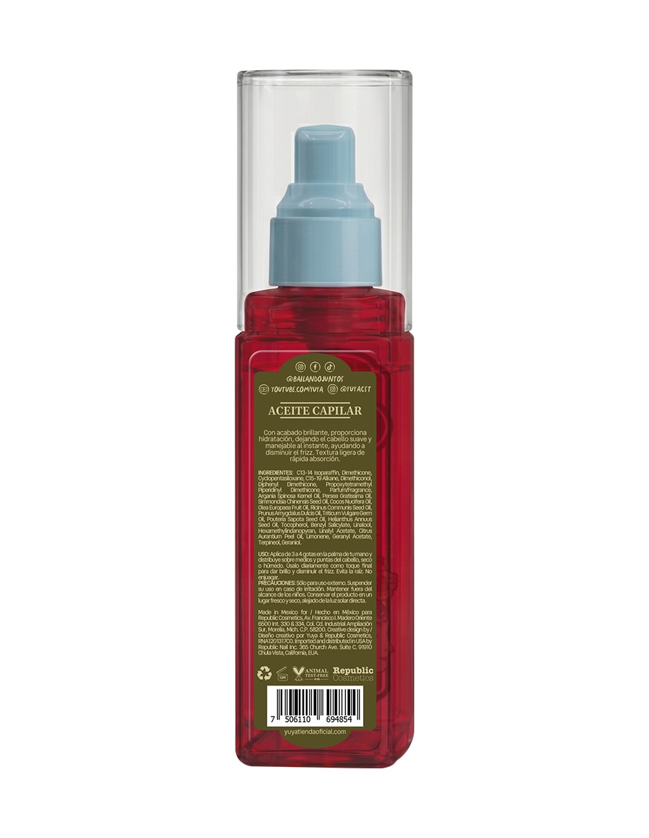 Aceite para cabello 00 ML 2