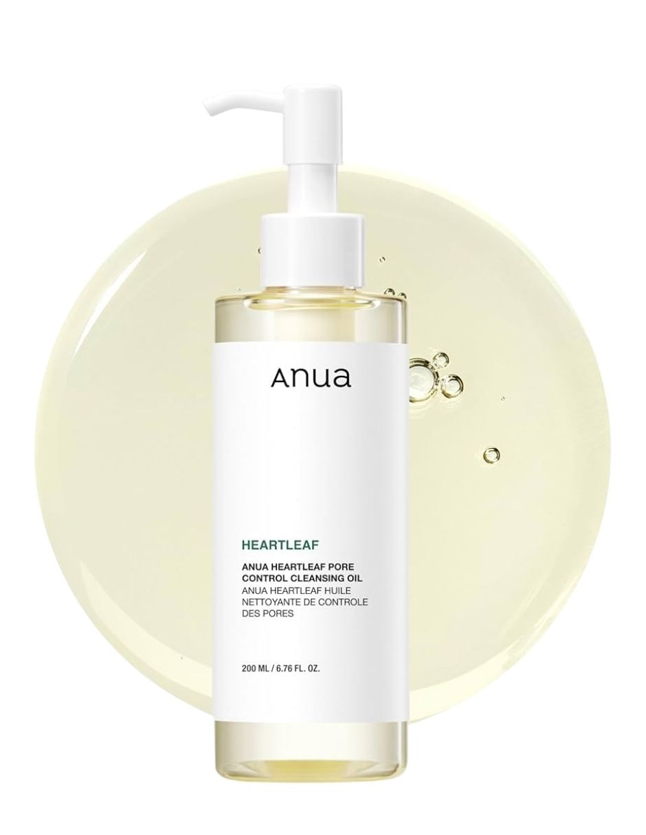 Limpiador facial cuidado de la piel Heartleaf pore control cleansing Oil para disminuir puntos negros 2