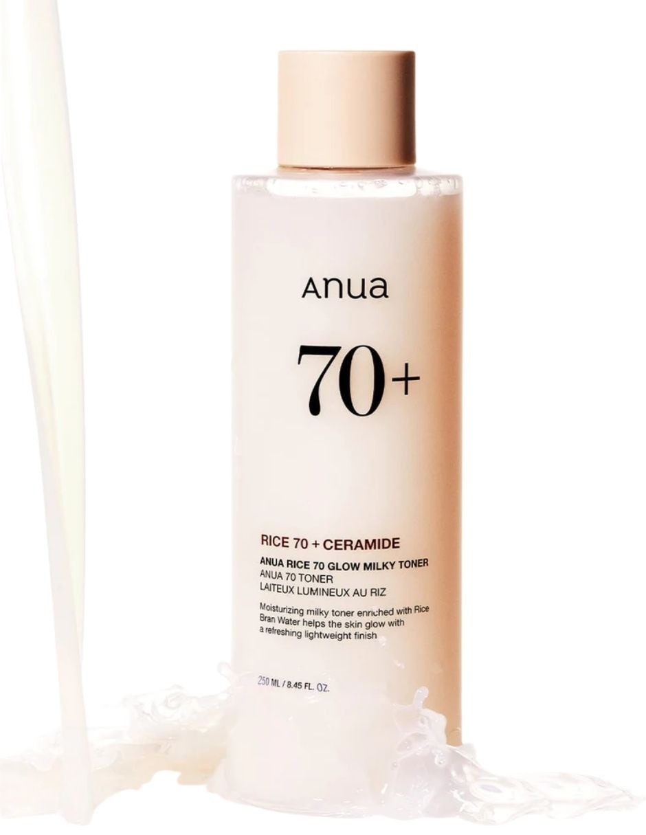 Tónico facial rice 70 glow milky toner 250ml rice 3