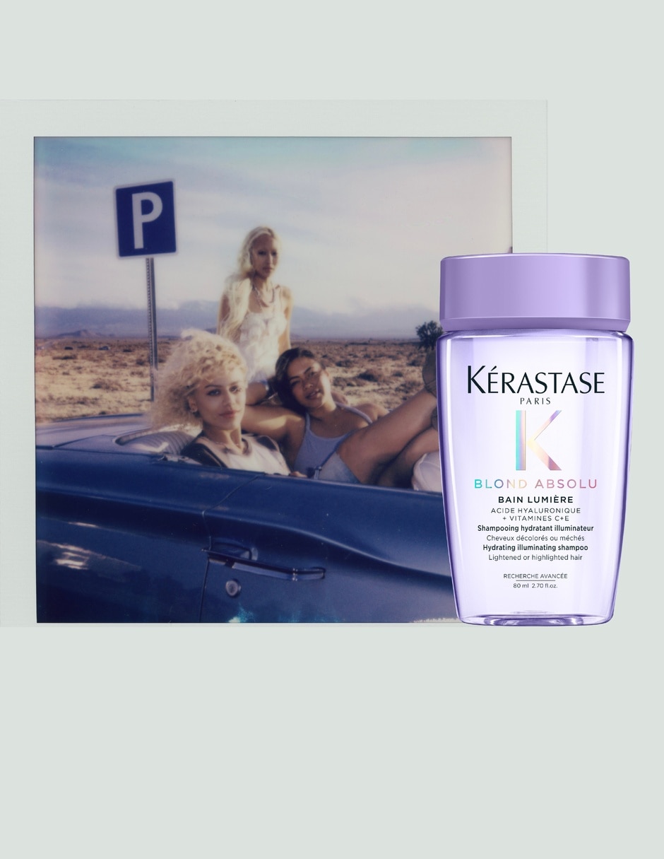 Shampoo hidratante para cabello teñido Blond Absolu Bain Lumière Kerestase 80ml 8