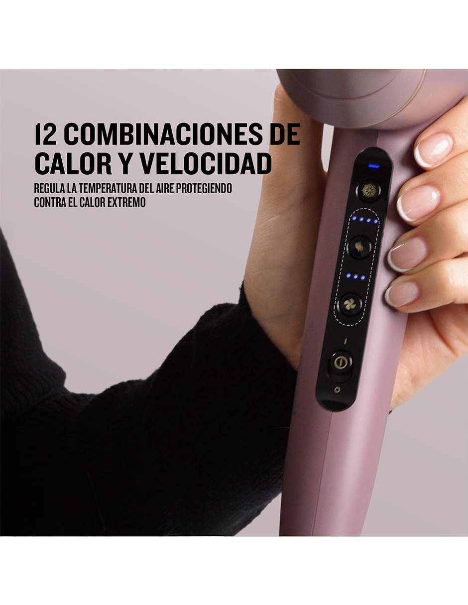 Set alaciadora eléctricos belleza airvive combo de plancha y secadora digital airvive remington placas de cerámica - iones 2