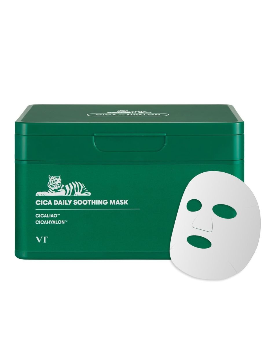 Mascarilla facial vt cica daily soothing mask para hidratar Mascarilla facial vt cica daily soothing mask para hidratar