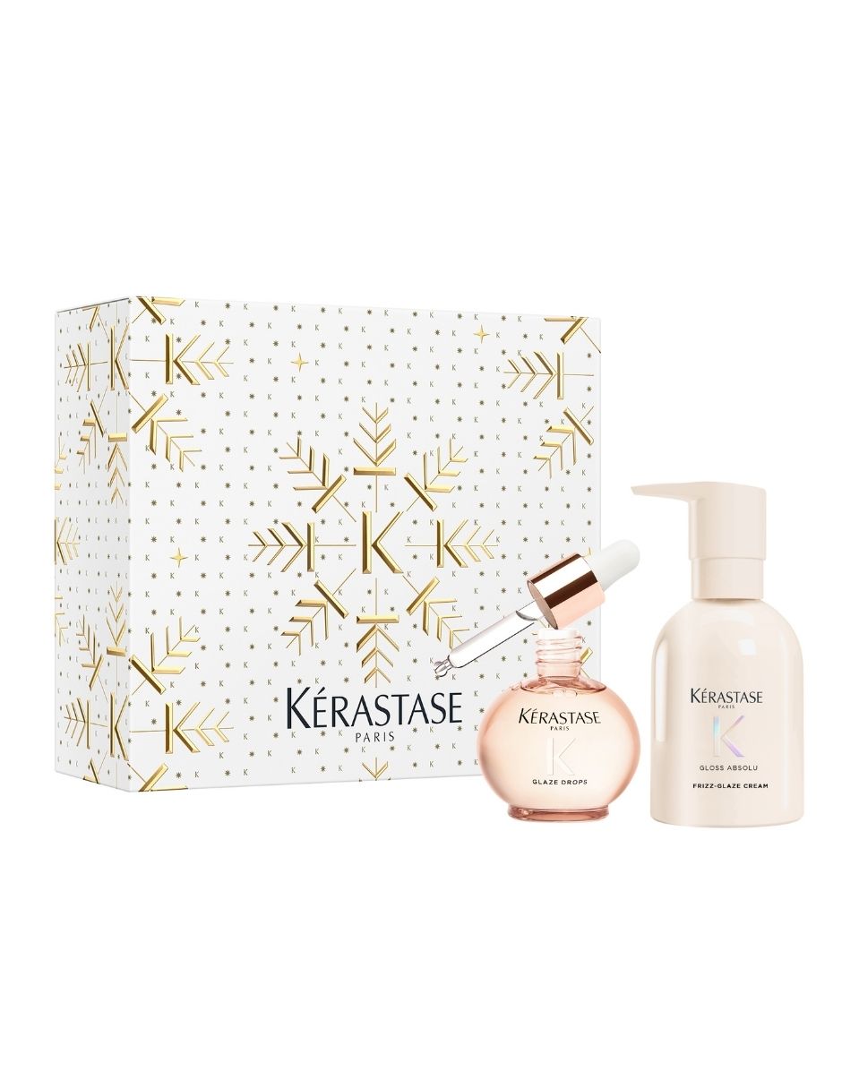 Set tratamiento capilar Anti-Frizz Kérastase Gloss Absolu Duo Gloss Absolu