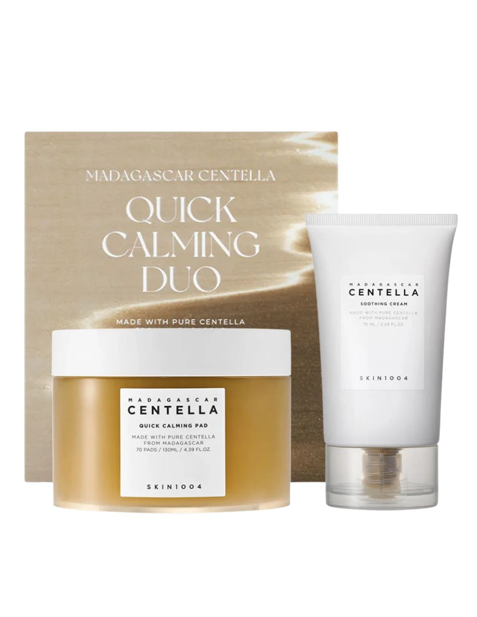 Kit de tratamiento facial Madagascar Centella Quick Calming Duo Kit de tratamiento facial Madagascar Centella Quick Calming Duo