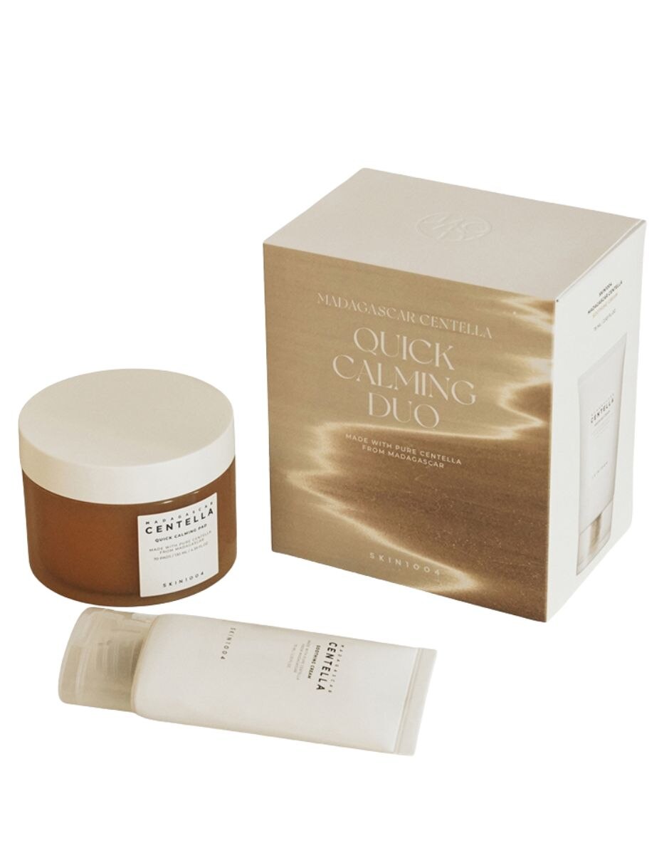 Kit de tratamiento facial Madagascar Centella Quick Calming Duo 2