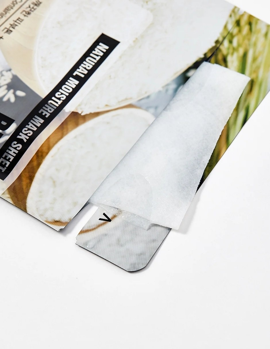 Mascarilla facial Natural Moisture Rice Mask para Aclarar 4