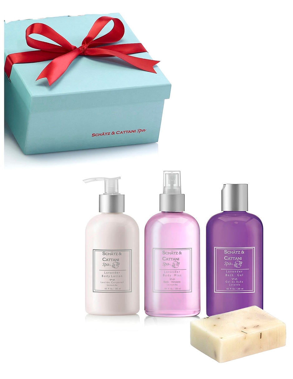 Bath y body para hidratar Navidad 4 piezas