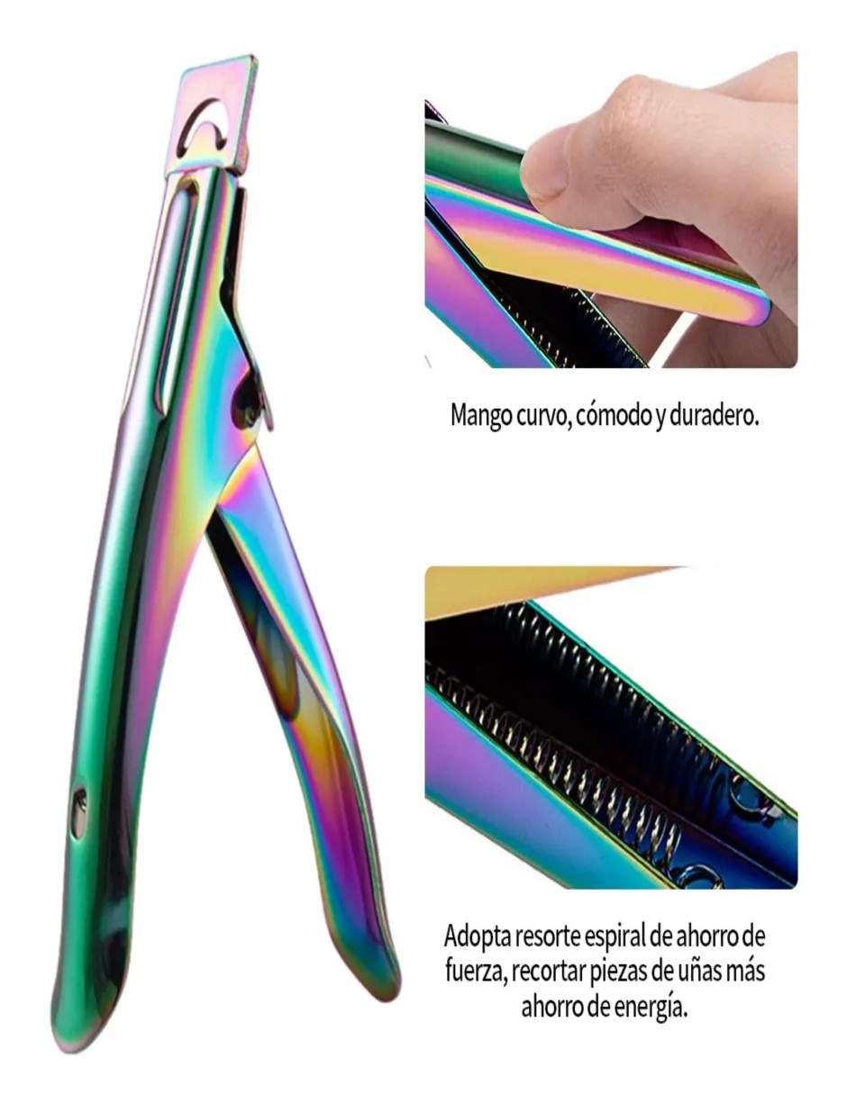 Set manicure y pedicure manual con 8 piezas 2