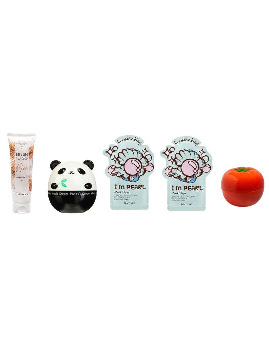 Tratamiento facial Set piel luminosa Tony Moly 2