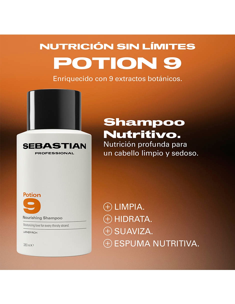 Shampoo reparador professional potion 9 280 ml 2