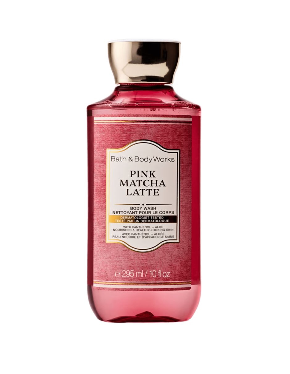 Gel corporal limpiador pink matcha latte
