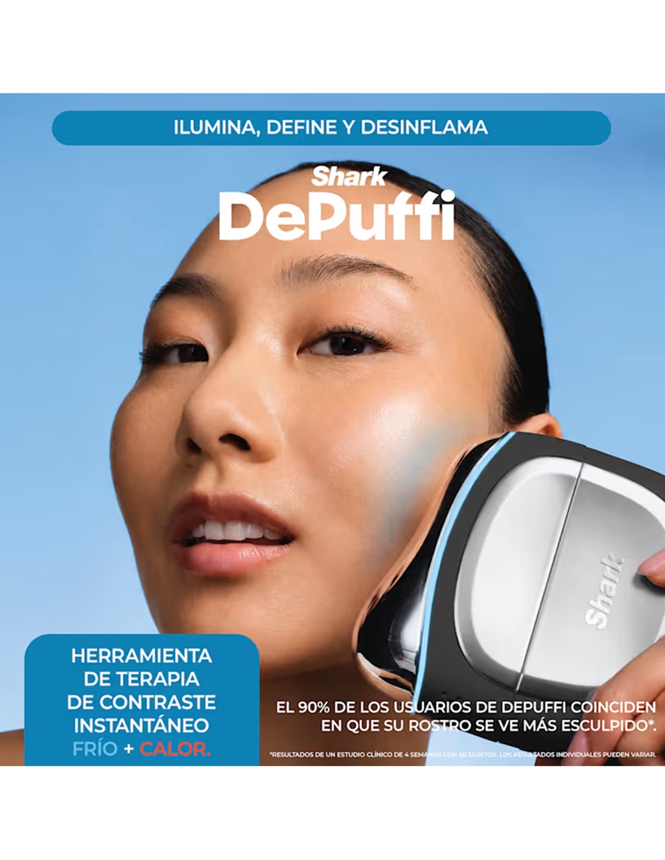 Set mascarilla facial hidratante para protección CryoGlow & Depuffi 12