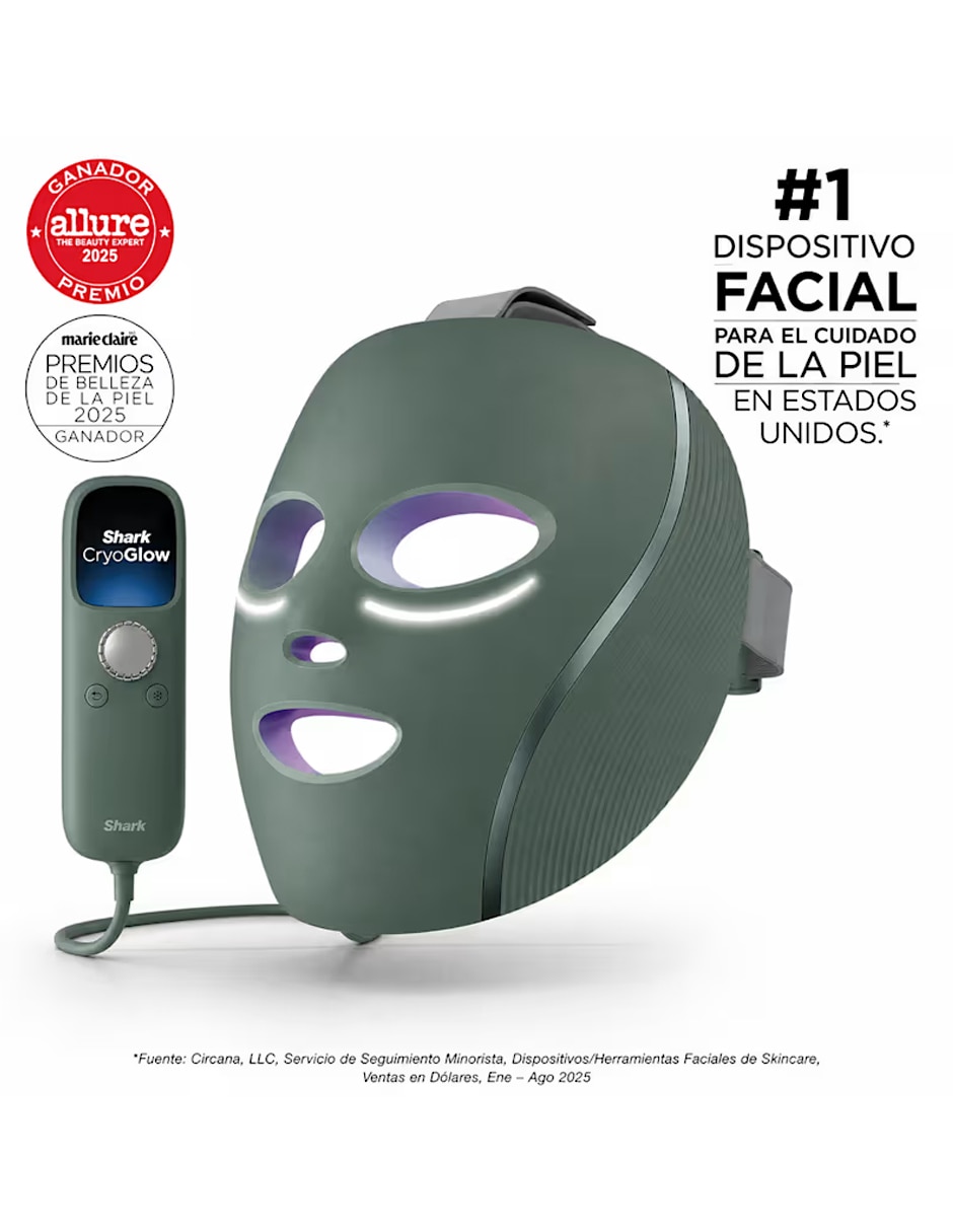 Set mascarilla facial hidratante para protección CryoGlow & Depuffi 3