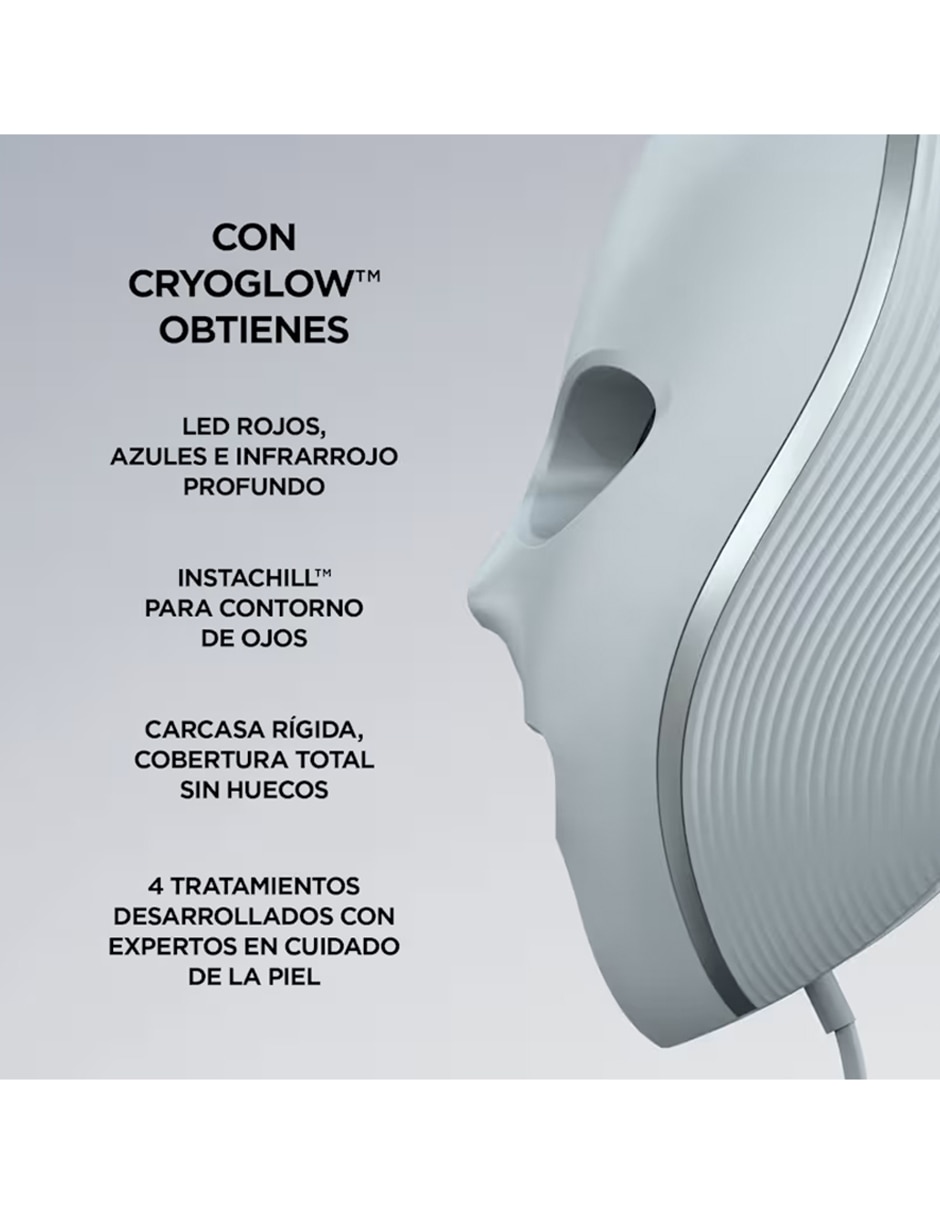 Set mascarilla facial hidratante para protección CryoGlow & Depuffi 6