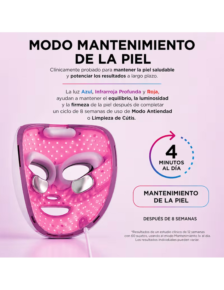 Set mascarilla facial hidratante para protección CryoGlow & Depuffi 8