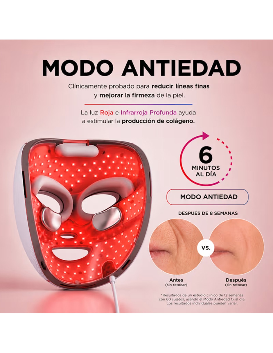 Set mascarilla facial hidratante para protección CryoGlow & Depuffi 9