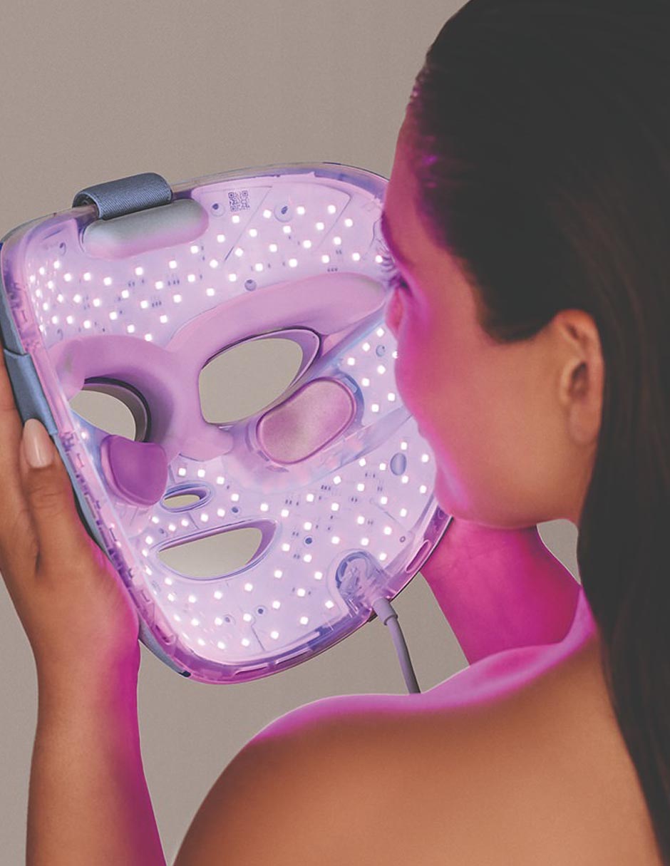 Mascarilla facial iQLED para protección CryoGlow 2