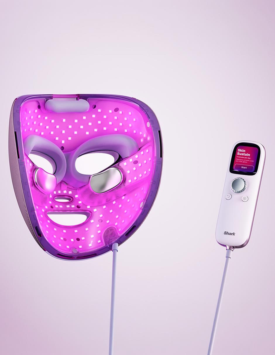 Mascarilla facial iQLED para protección CryoGlow 5