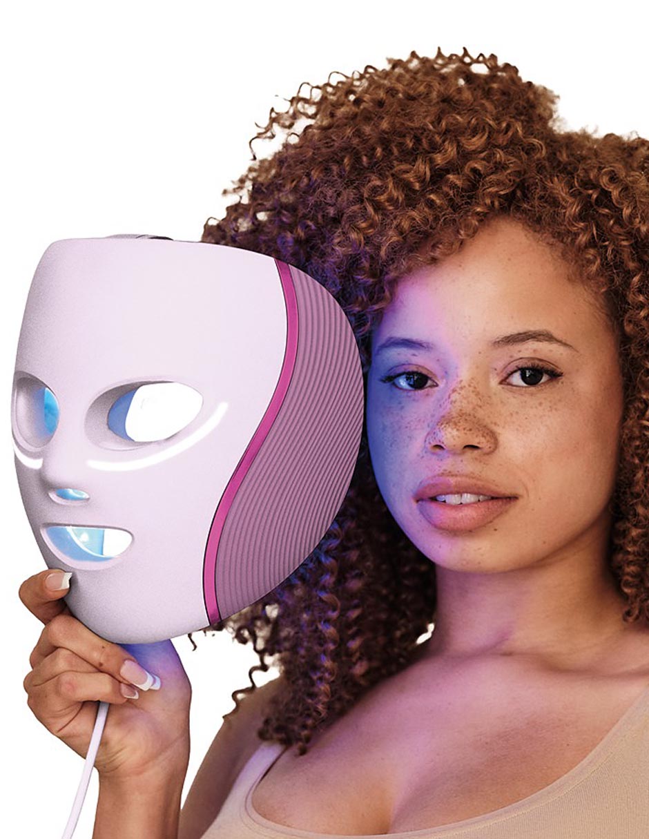 Mascarilla facial iQLED para protección CryoGlow 6