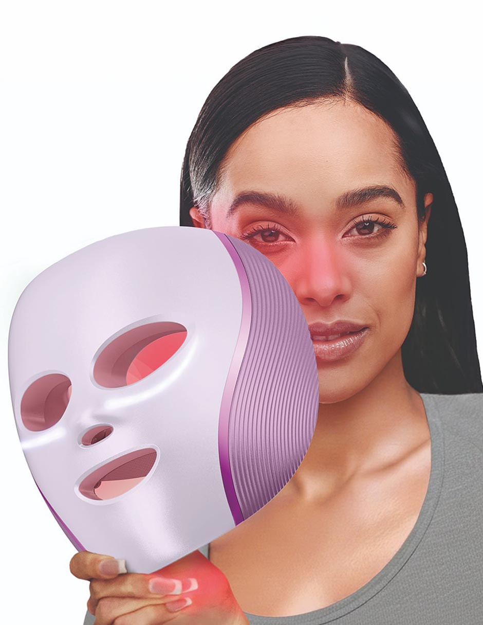 Mascarilla facial iQLED para protección CryoGlow 8