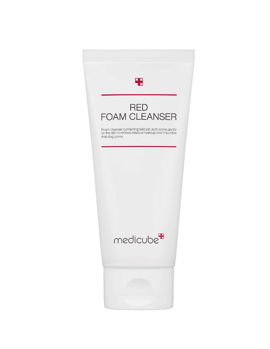 Jabón facial edicube red foam cleanser con ácido salicílico Jabón facial edicube red foam cleanser con ácido salicílico