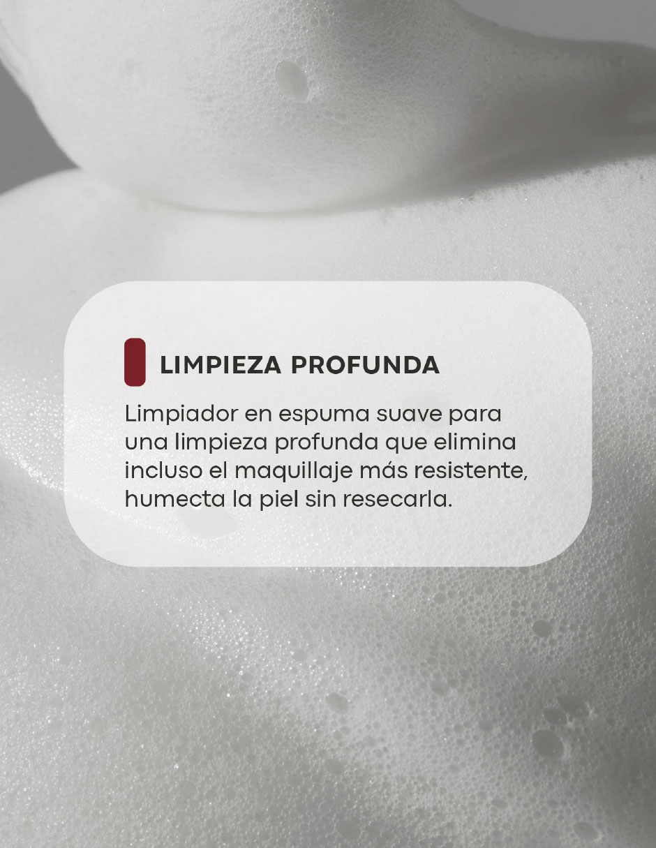Jabón facial edicube red foam cleanser con ácido salicílico 3