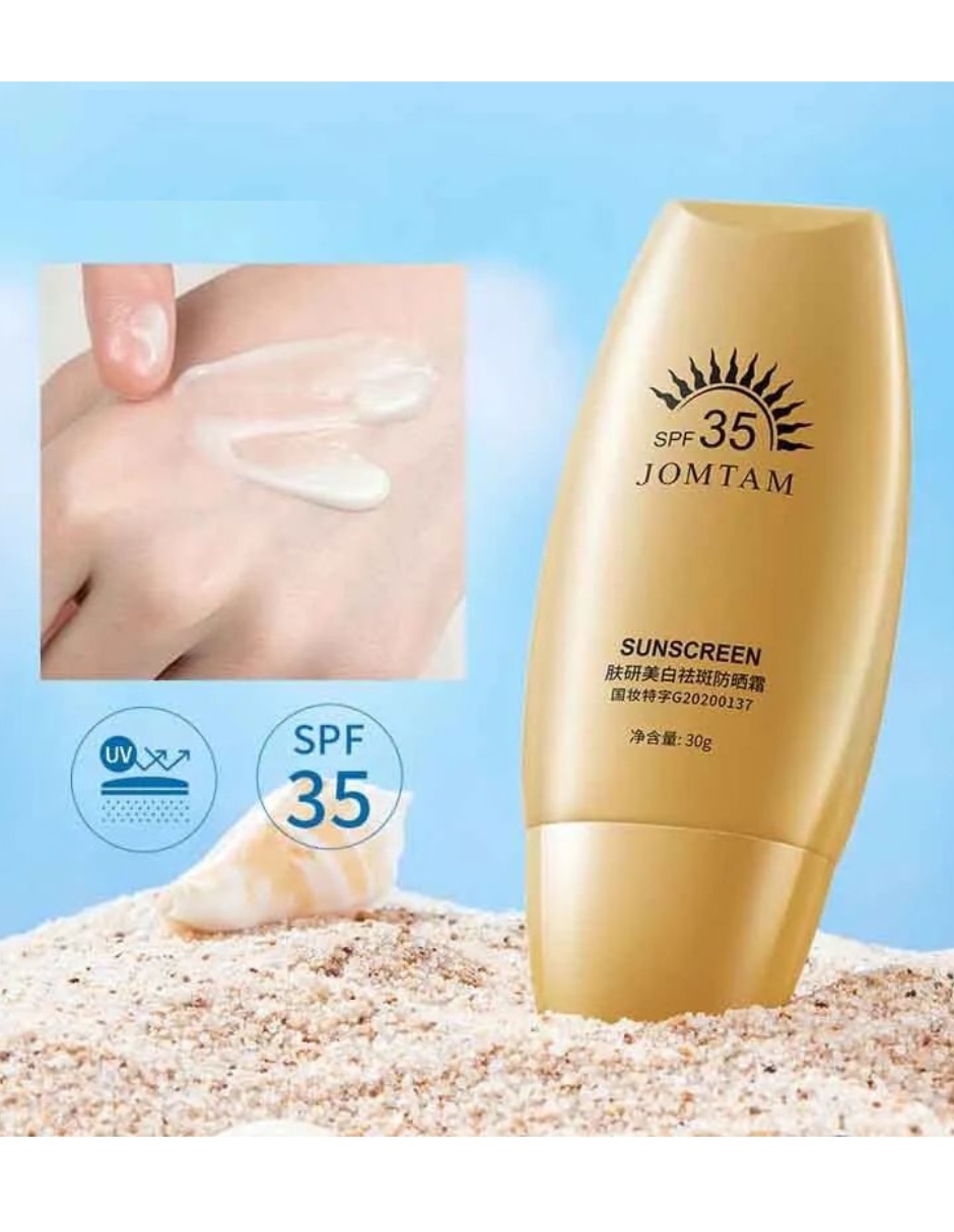 Bloqueador solar fps 35 efecto aclarante spf 35 3