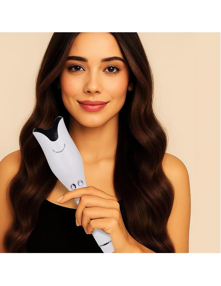 Rizadora rulos térmicos de cabello CoreCurlyWhite múltiple de cerámica