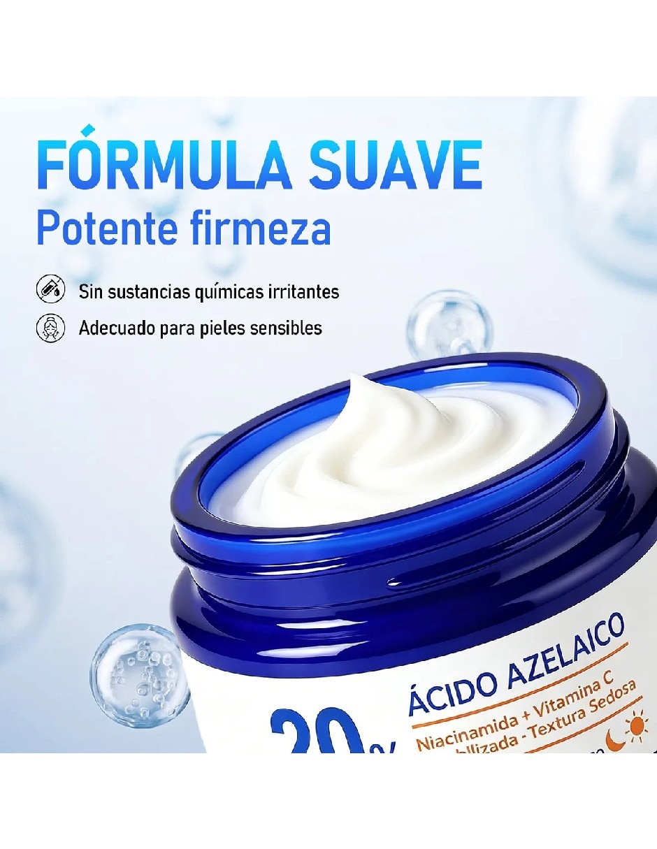 Set crema facial recomendada para desinflamar y relajar de día y noche para todo tipo de piel