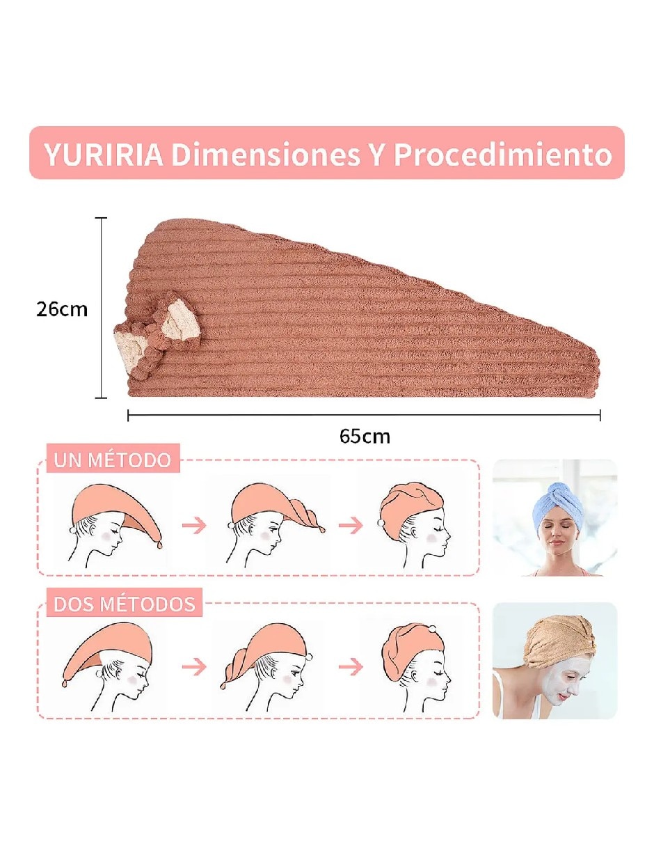 Diadema toalla 4
