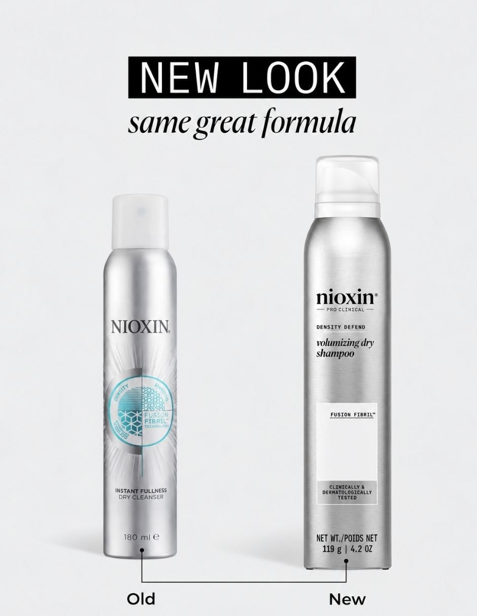 Shampoo en seco para cabello todo tipo Instant Fullness Dry Cleanser voluminizador 180 ml Nioxin