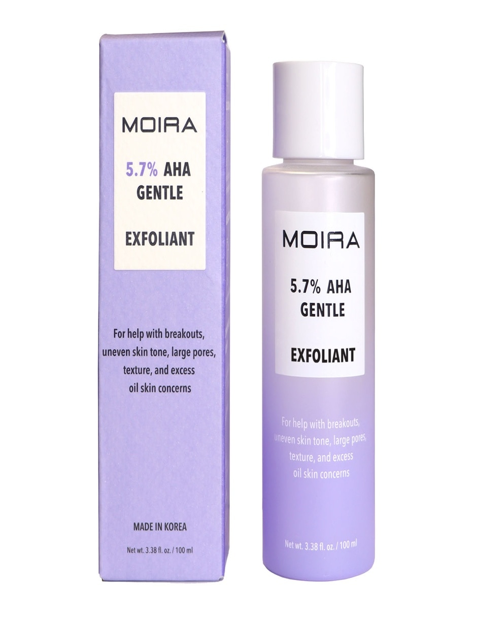 Exfoliante facial suave con 5 7% de Aha para todo tipo de piel