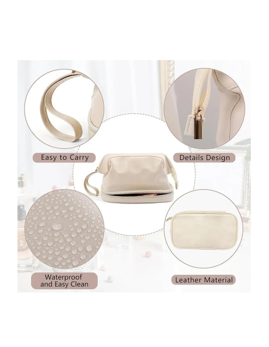 Neceser para maquillaje Daisy 4 piezas para mujer