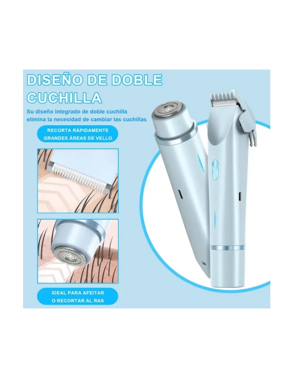 Depiladora para rostro y cuerpo