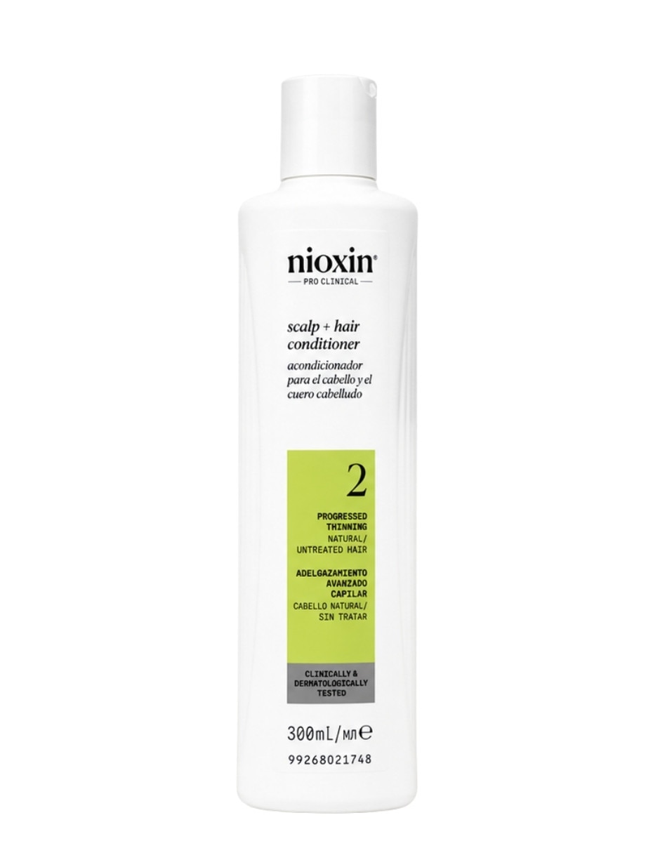 Acondicionador para cabello Acondicionador Sistema 2 para Cabello Natural con Debilitamiento Avanzado 300 ml NIOXIN Nioxin