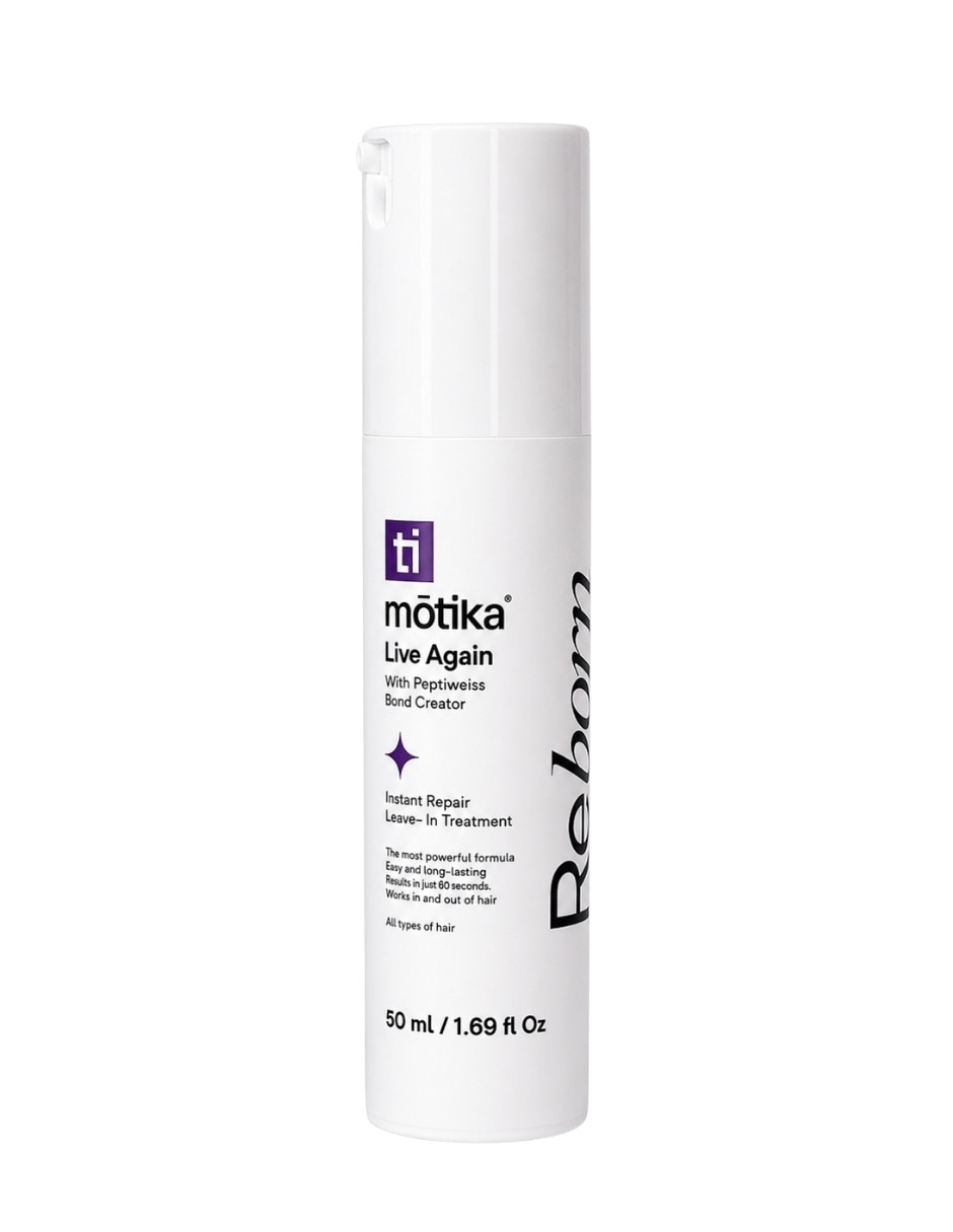 Tratamiento para cuero cabelludo motika Reborn Live Again reparador de enlaces para cabello dañado 50 ml