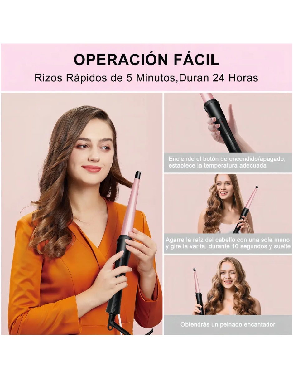 Rizadora de cabello 16 mm de cerámica 4