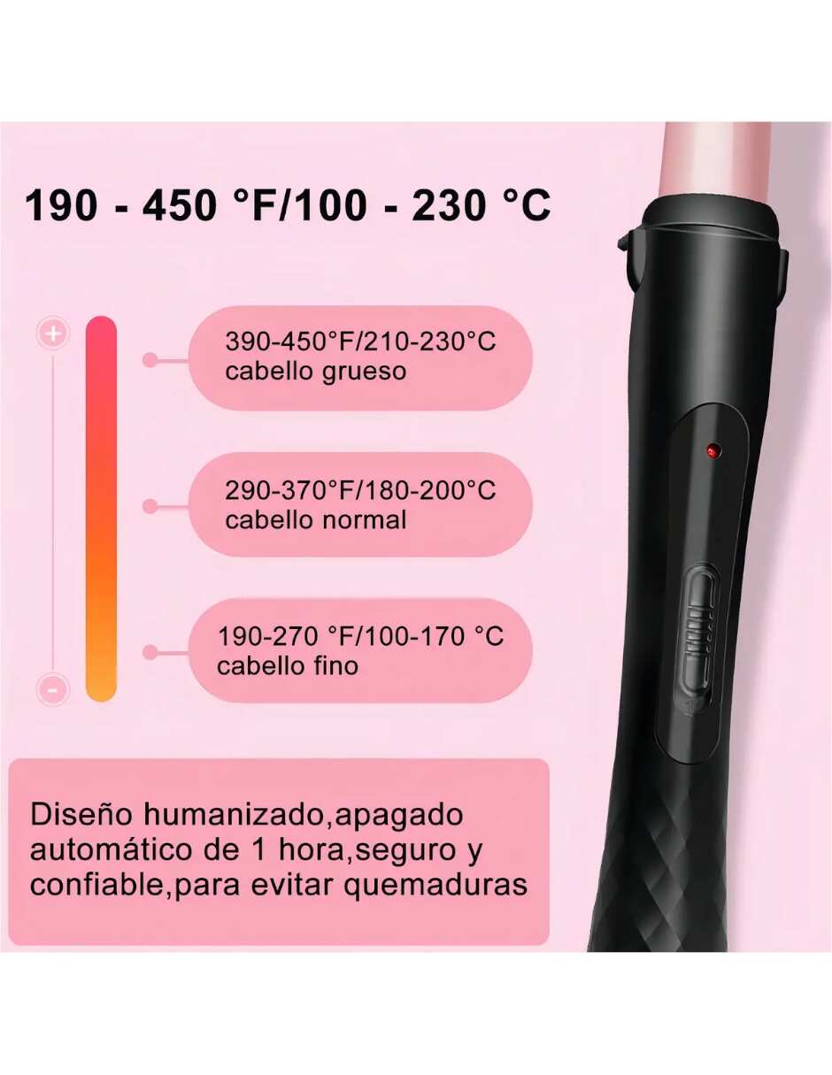 Rizadora de cabello 16 mm de cerámica 3