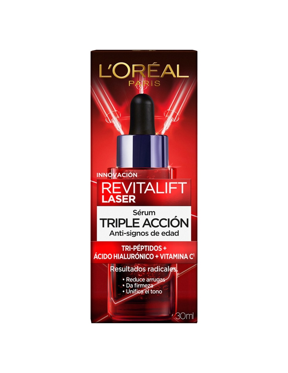 Sérum facial l'oreal paris revitalift laser anti-signos edad 30ml para todo tipo de piel 2