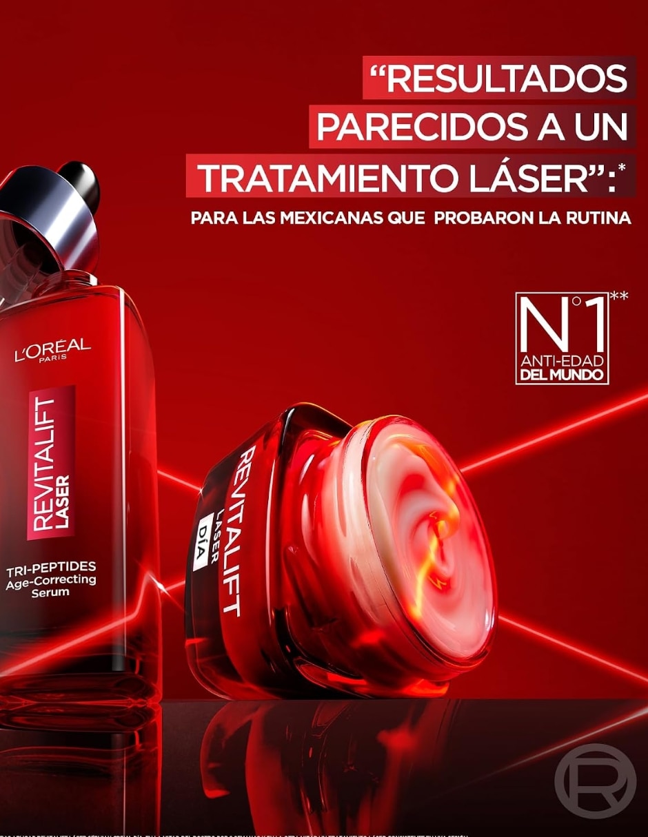 Sérum facial l'oreal paris revitalift laser anti-signos edad 30ml para todo tipo de piel 3