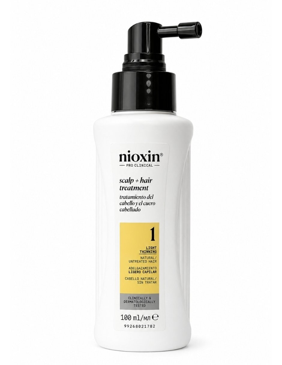 Tratamiento para (si aplica) Cuero cabelludo Tratamiento Sistema 1 para Cuero Cabelludo y Cabello con Debilitamiento Ligero 100 ml Anticaída NIOXIN Nioxin