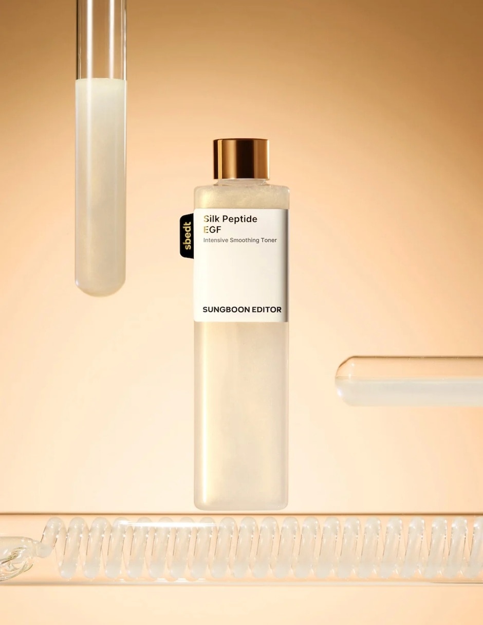 Tónico facial hidratante con péptidos de seda 3