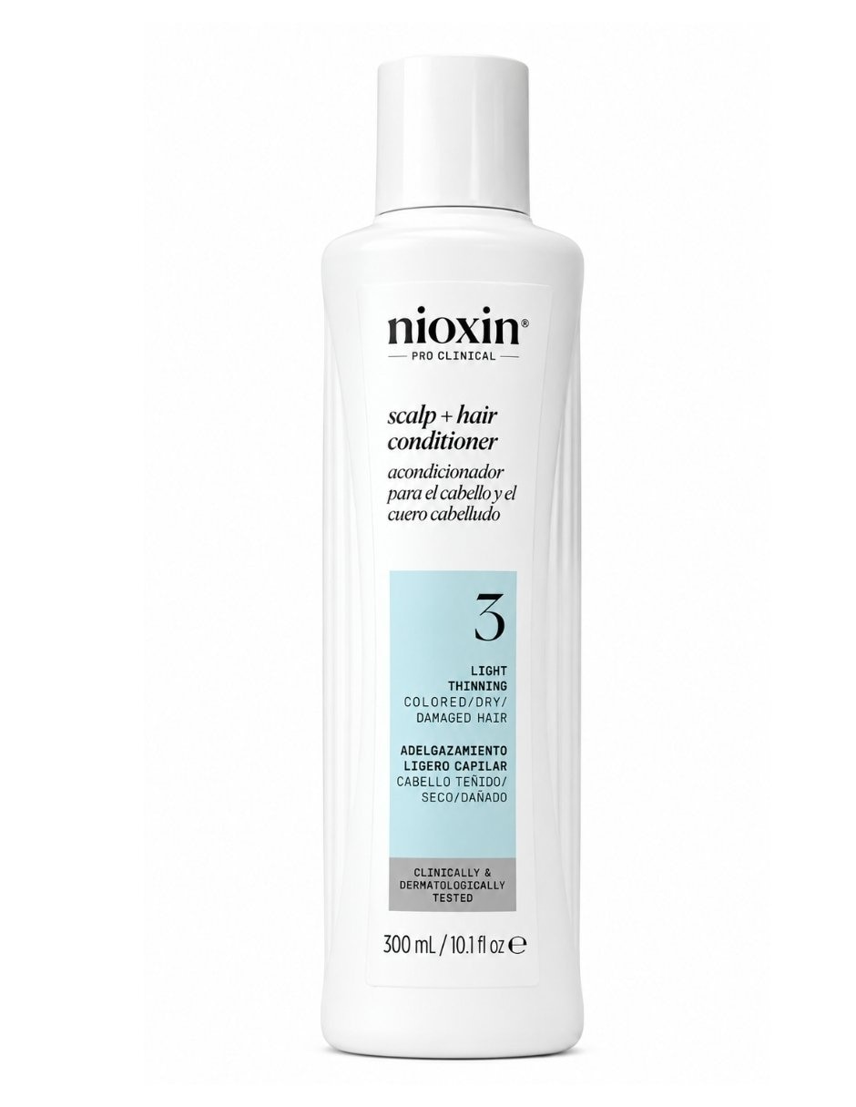 Acondicionador para cabello Acondicionador Sistema 3 para Cabello Coloreado con Debilitamiento Ligero 300 ml NIOXIN Nioxin Acondicionador para cabello Acondicionador Sistema 3 para Cabello Coloreado con Debilitamiento Ligero 300 ml NIOXIN Nioxin