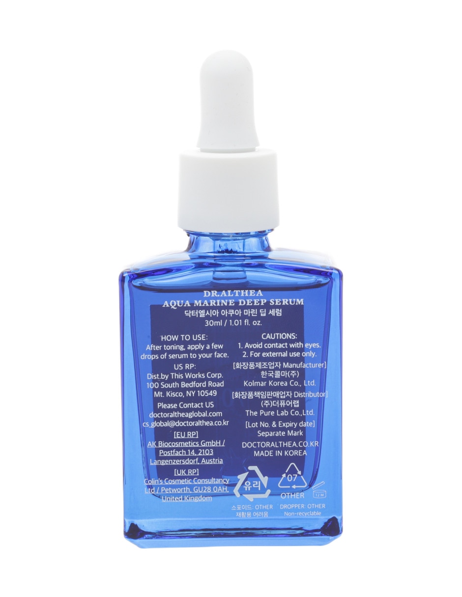 Sérum hidratante facial Aqua Marine Deep Serum todo tipo piel 3