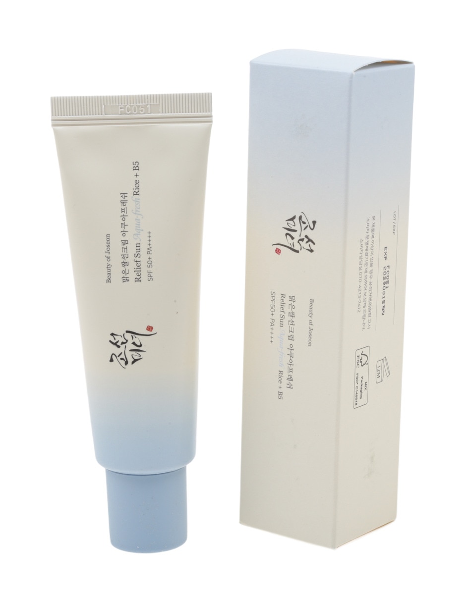 Protector solar FPS 50+ Relief Sun Aqua-fresh : Rice +B5 SPF 50