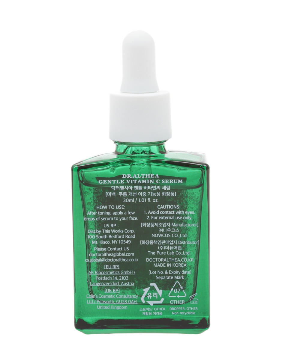 Sérum antioxidante facial Gentle Vitamin C Serum todo tipo piel 4