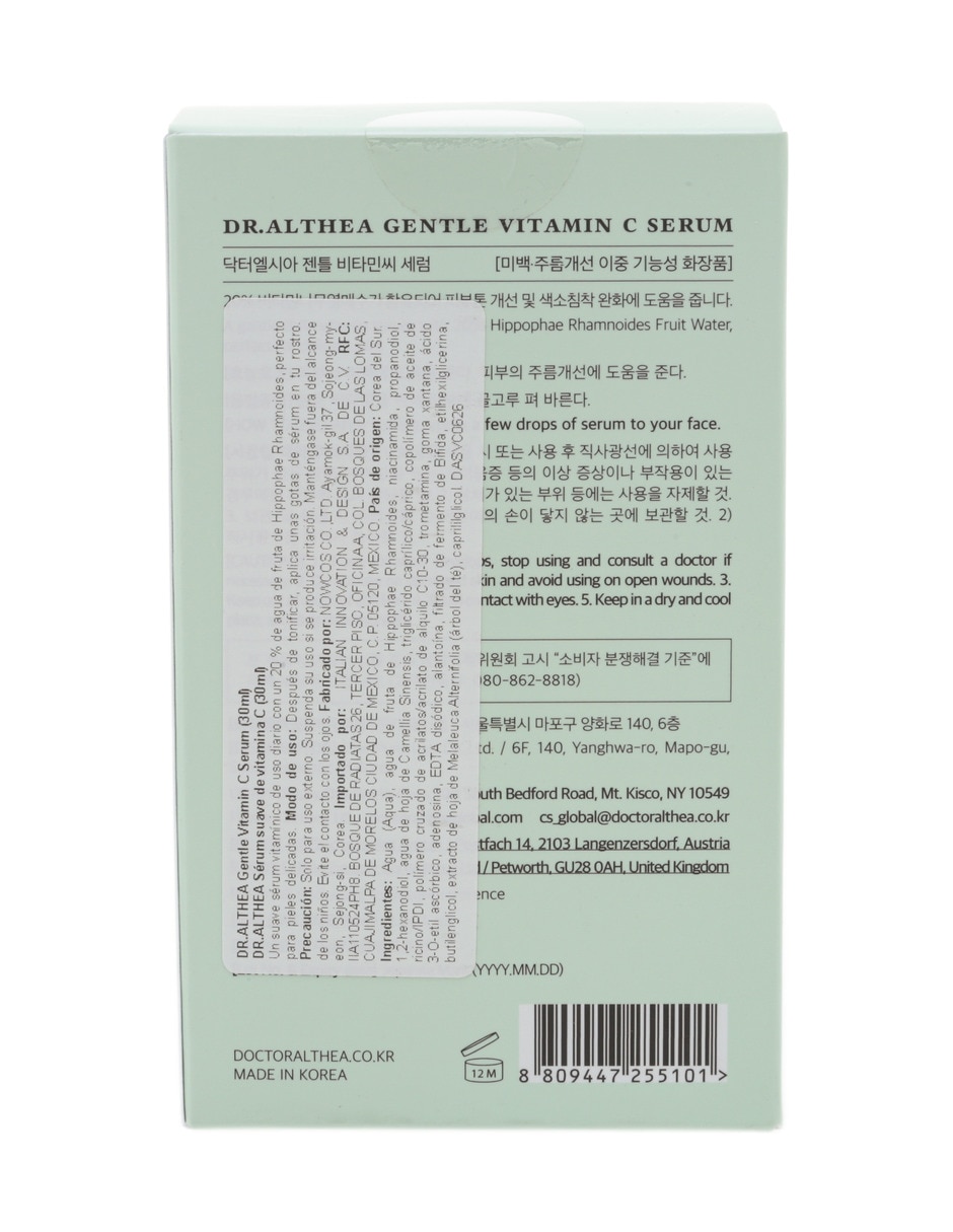 Sérum antioxidante facial Gentle Vitamin C Serum todo tipo piel 5
